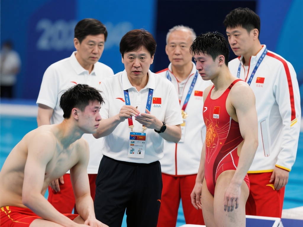 以中国跳水队为例，背后团队的奉献令人动容。教练们不