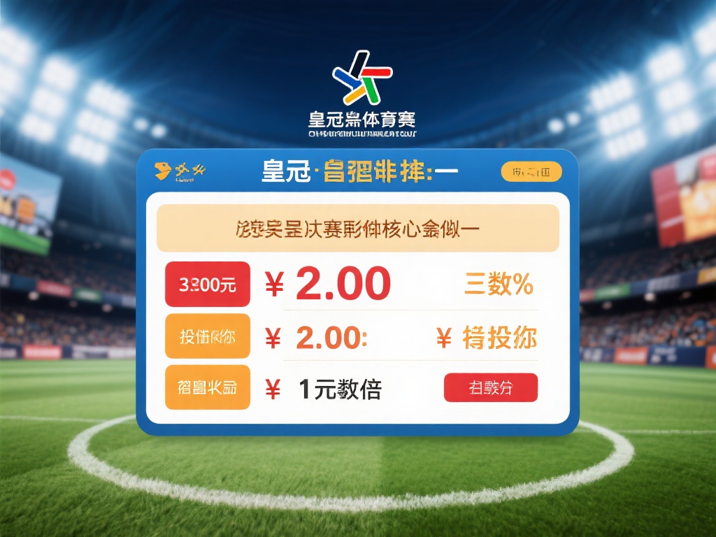 在体育皇冠体彩中，赔率是核心概念之一，它不仅反映了